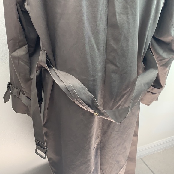 London Fog Towne twilltrench coat spring / winter, warm zip out liner EUC - Picture 8 of 14